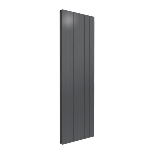 Reina Casina Vertical Aluminium Radiator - Double / 1800 x 565mm - Anthracite - welovecouk