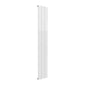Reina Casina Vertical Aluminium Radiator - Single / 1800 x 280mm - White - welovecouk