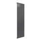 Reina Casina Vertical Aluminium Radiator - Single / 1800 x 470mm - Anthracite - welovecouk