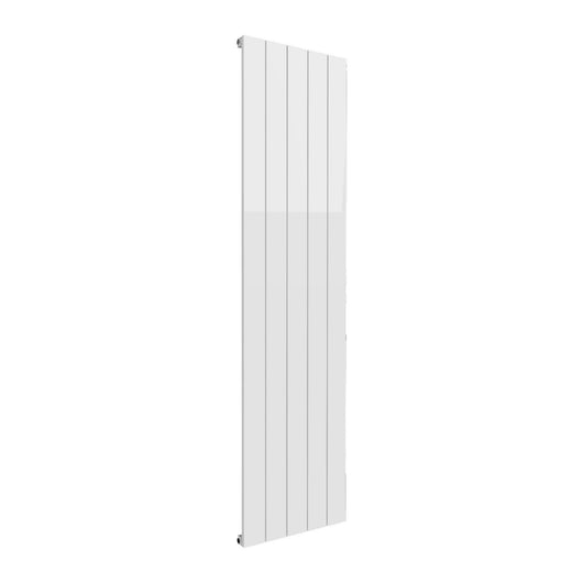  Reina Casina Vertical Aluminium Radiator - Single / 1800 x 470mm - White - welovecouk