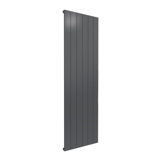  Reina Casina Vertical Aluminium Radiator - Single / 1800 x 565mm - Anthracite - welovecouk