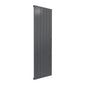 Reina Casina Vertical Aluminium Radiator - Single / 1800 x 565mm - Anthracite - welovecouk