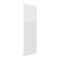 Reina Casina Vertical Aluminium Radiator - Single / 1800 x 565mm - White - welovecouk