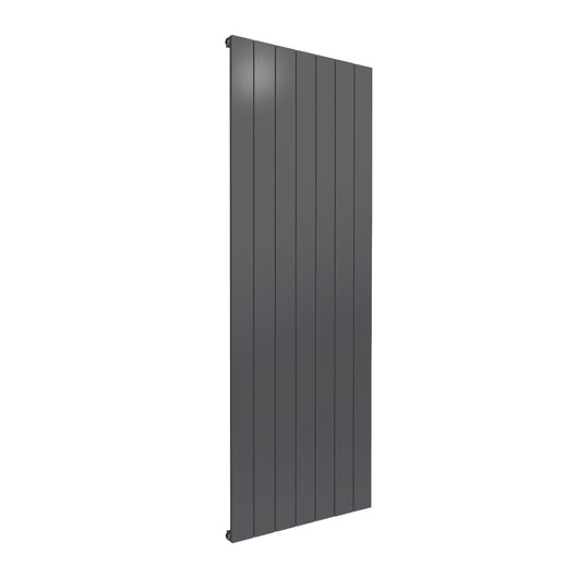  Reina Casina Vertical Aluminium Radiator - Single / 1800 x 660mm - Anthracite - welovecouk