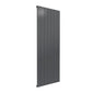 Reina Casina Vertical Aluminium Radiator - Single / 1800 x 660mm - Anthracite - welovecouk