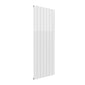 Reina Casina Vertical Aluminium Radiator - Single / 1800 x 660mm - White - welovecouk