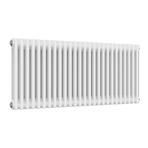  Reina Colona Traditional Column Radiator - 500 x 1190mm (Double) - White