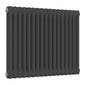 Reina Colona Traditional Column Radiator - 600 x 785mm (Double) - Anthracite