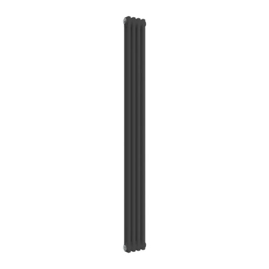  Reina Colona Traditional Column Radiator - 1800 x 200mm (Double) - Anthracite
