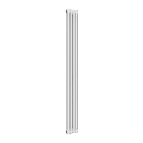  Reina Colona Traditional Column Radiator - 1800 x 200mm (Double) - White