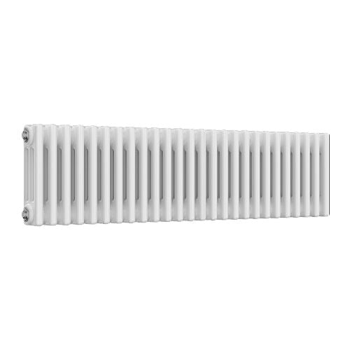  Reina Colona Traditional Column Radiator - 300 x 1190mm (Triple) - White