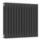 Reina Colona Traditional Column Radiator - 500 x 605mm (Triple) - Anthracite