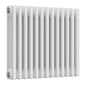 Reina Colona Traditional Column Radiator - 500 x 605mm (Triple) - White