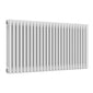 Reina Colona Traditional Column Radiator - 600 x 1190mm (Triple) - White