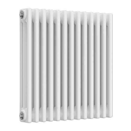 Reina Colona Traditional Column Radiator - 600 x 605mm (Triple) - White