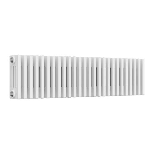  Reina Colona Traditional Column Radiator - 300 x 1190mm (Quadruple) - White
