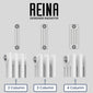 Reina Colona Slip On Feet - Anthracite (For Triple Column) - welovecouk