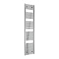 Reina Diva Vertical Flat Heated Towel Rail - Chrome - 1800 x 400mm