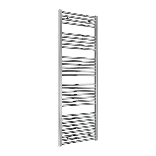  Reina Diva Vertical Flat Heated Towel Rail - Chrome - 1800 x 600mm