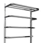 Reina Elvo Designer Heated Towel Rail - Polished Stainless Steel - welovecouk