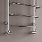 Reina Elvo Designer Heated Towel Rail - Polished Stainless Steel - welovecouk