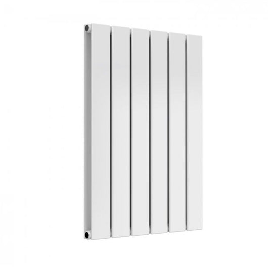  Reina Flat Horizontal Double Designer Radiator - 600 x 440mm - White
