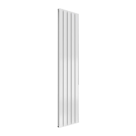  Reina Flat Vertical Mild Steel Double Column Radiator 1600 x 366 - White