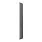 Reina Flat Vertical Mild Steel Single Column Radiator 1800 x 218 - Anthracite