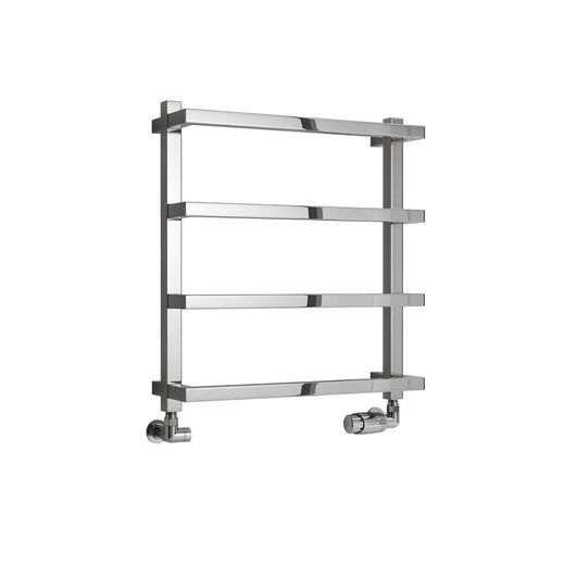 Reina Glora Designer Heated Towel Rail - 555 x 500mm - Chrome
