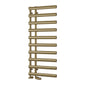 Reina Grace Designer Heated Towel Rail - 1140 x 500mm - Brushed Brass
