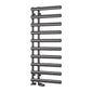 Reina Grace Designer Heated Towel Rail - 1140 x 500mm - Brushed Gun Metal