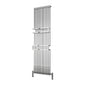 Reina Grande Designer Radiator - Chrome - welovecouk