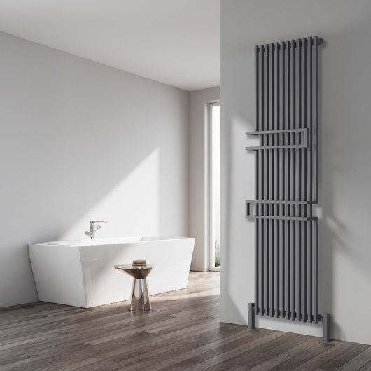  Reina Grande Designer Radiator - Anthracite - welovecouk