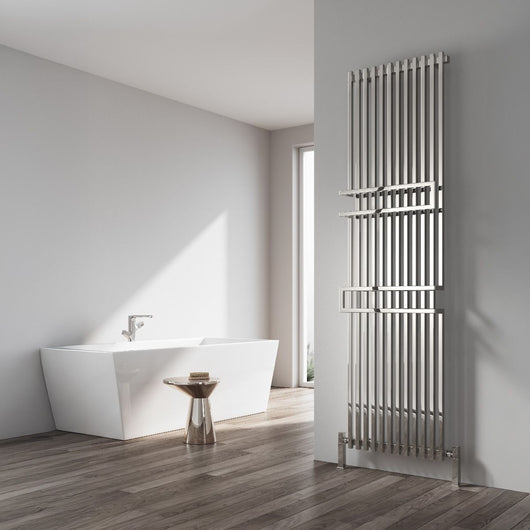  Reina Grande Designer Radiator - Chrome - welovecouk
