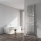 Reina Grande Designer Radiator - Chrome - welovecouk