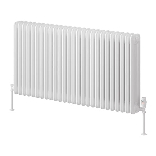  Reina Hedingham Horizontal Designer Column Radiator - 600 x 1175mm - White