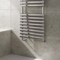 Reina Helin 826 x 500 Stainless Steel Heated Towel Rail