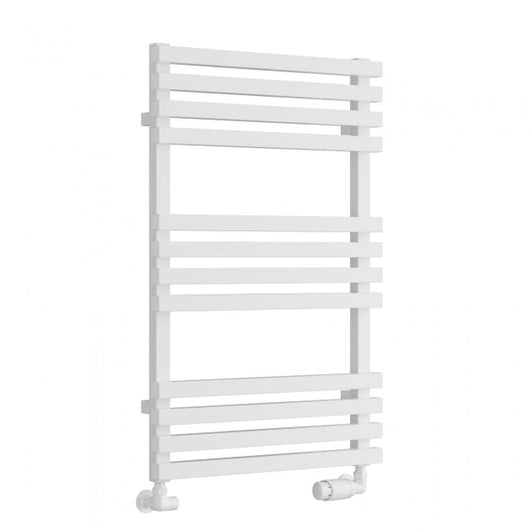  Reina Kale Designer Heated Towel Rail - 816 x 500mm - White