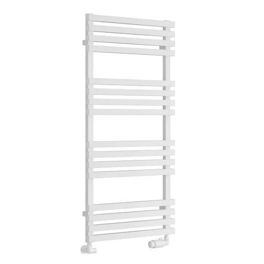  Reina Kale Designer Heated Towel Rail - 1126 x 500mm - White