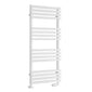 Reina Kale Designer Heated Towel Rail - 1126 x 500mm - White - welovecouk