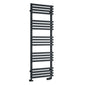 Reina Kale Designer Heated Towel Rail - 1436 x 500mm - Anthracite - welovecouk