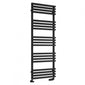 Reina Kale Designer Heated Towel Rail - 1436 x 500mm - Black - welovecouk
