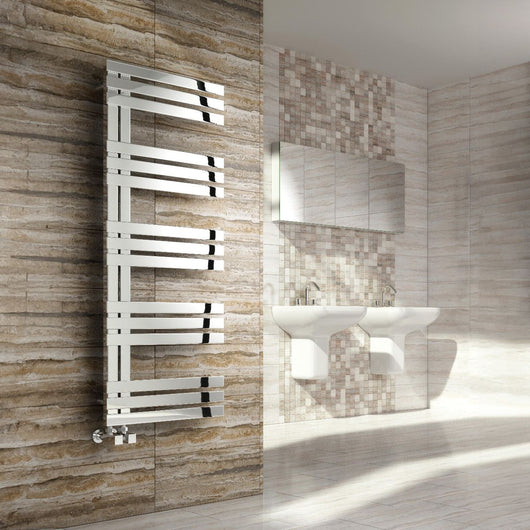  Reina Lovere 1230 x 500 Stainless Steel Heated Towel Rail