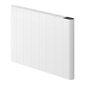 Reina Maia Horizontal Designer Electric Radiator - 500 x 725mm - White - welovecouk