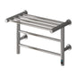 Reina Maira Vertical Designer Electric Heated Towel Rail - 350 x 500mm - Polished - welovecouk