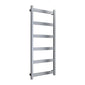 Reina Mina Steel Heated Towel Rail 1170 x 480 - Brushed - welovecouk