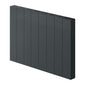 Reina Nika Horizontal Designer Electric Radiator - 500 x 725mm - Anthracite - welovecouk