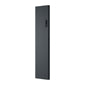 Reina Nika Vertical Designer Electric Radiator - 1600 x 362mm - Anthracite - welovecouk