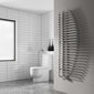Reina Nola Vertical Steel Heated Towel Rail 1400 x 600 - welovecouk