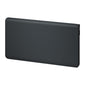 Reina Odet Horizontal Electric Ceramic Core WiFi Radiator - 500 x 990mm - Anthracite - welovecouk